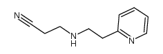 cas no 91029-16-2 is 3-[[2-(2-PYRIDYL)ETHYL]AMINO]PROPANENITRILE