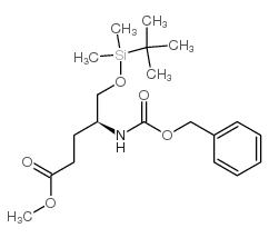 cas no 911050-87-8 is methyl 5-[tert-butyl(dimethyl)silyl]oxy-4-(phenylmethoxycarbonylamino)pentanoate