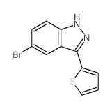 cas no 911305-81-2 is 5-BROMO-3-(THIOPHEN-2-YL)-1H-INDAZOLE