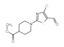 cas no 914348-64-4 is 4-CHLORO-2-(4-CARBOMETHOXYL-1-PIPERIDINYL)-5-THIAZOLECARBOXALDEHYDE