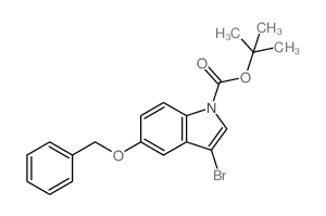 cas no 914349-28-3 is TERT-BUTYL 5-(BENZYLOXY)-3-BROMO-1H-INDOLE-1-CARBOXYLATE