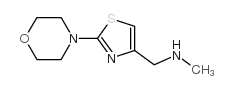 cas no 915707-64-1 is N-methyl-1-(2-morpholin-4-yl-1,3-thiazol-4-yl)methanamine