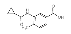 cas no 915923-66-9 is 3-(cyclopropanecarbonylamino)-4-methylbenzoic acid