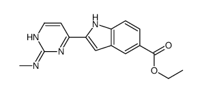 cas no 916486-06-1 is Ethyl 2-(2-(methylamino)pyrimidin-4-yl)-1H-indole-5-carboxylate