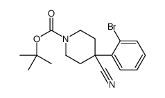 cas no 920023-51-4 is 1-BOC-4-CYANO-4-(2-BROMOPHENYL)-PIPERIDINE