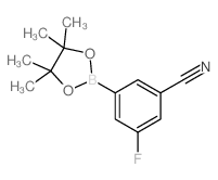 cas no 935685-88-4 is 3-Fluoro-5-(4,4,5,5-tetramethyl-1,3,2-dioxaborolan-2-yl)benzonitrile