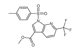 cas no 942206-37-3 is METHYL 6-(TRIFLUOROMETHYL)-1-TOSYL-1H-PYRROLO-[2,3-B]PYRIDINE-3-CARBOXYLATE