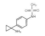 cas no 946496-53-3 is Methanesulfonamide, N-[4-(1-aminocyclopropyl)phenyl]