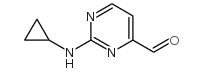cas no 948549-74-4 is 2-Cyclopropylamino-pyrimidine-4-carbaldehyde