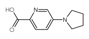 cas no 950603-19-7 is 5-pyrrolidin-1-ylpyridine-2-carboxylic acid