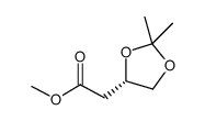 cas no 95422-24-5 is methyl (4s)-(+)-2,2-dimethyl-1,3-dioxolane-4-acetate