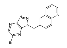 cas no 956907-14-5 is 6-[(5-bromotriazolo[4,5-b]pyrazin-3-yl)methyl]quinoline