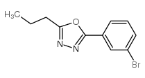 cas no 957065-95-1 is 2-(3-Bromophenyl)-5-propyl-1,3,4-oxadiazole