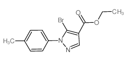 cas no 959578-19-9 is ETHYL 5-BROMO-1-(4-METHYLPHENYL)-1H-PYRAZOLE-4-CARBOXYLATE