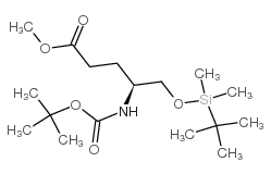 cas no 96014-55-0 is methyl 5-[tert-butyl(dimethyl)silyl]oxy-4-[(2-methylpropan-2-yl)oxycarbonylamino]pentanoate