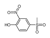 cas no 97-10-9 is 4-(methylsulphonyl)-2-nitrophenol